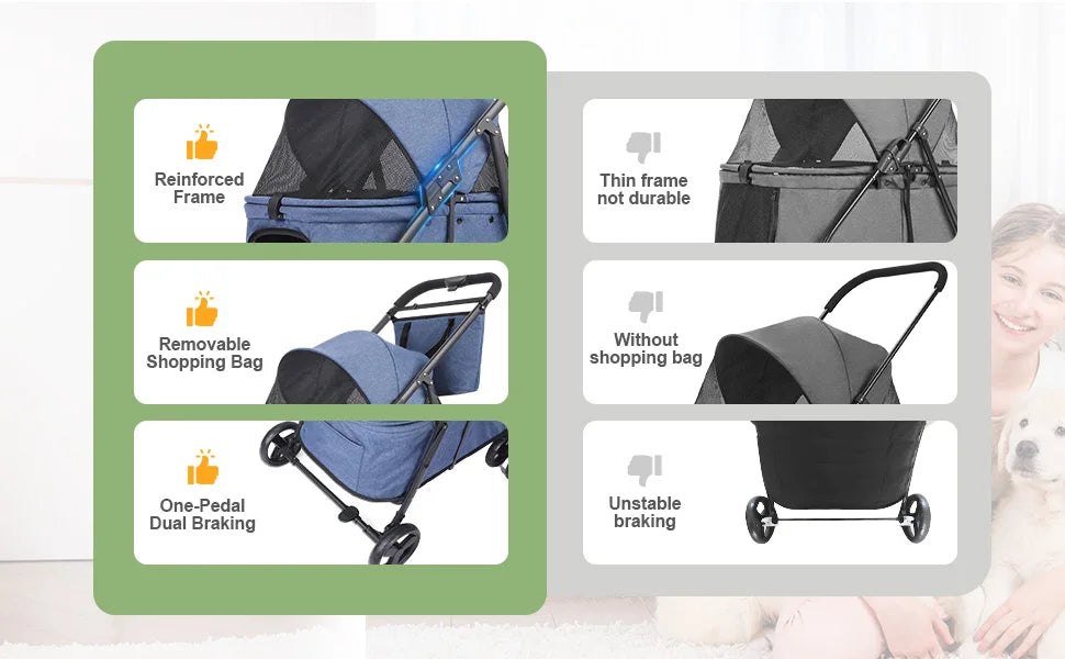 Portable Dog Buggy
