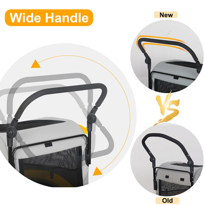 Portable Outdoor Pet Folding Jogger Wagon