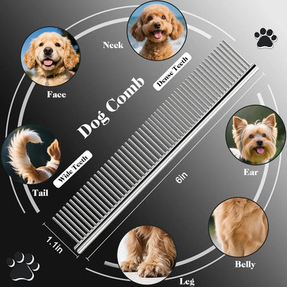 4-in-1 pet grooming kit