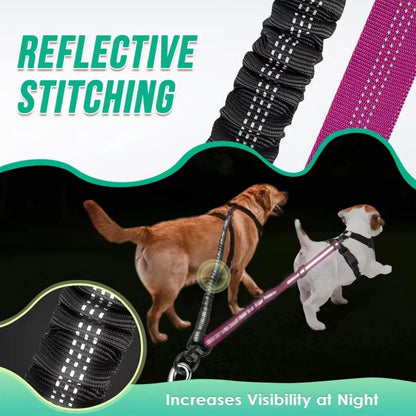 1.6ft Long Dual Dog Leash Attachment