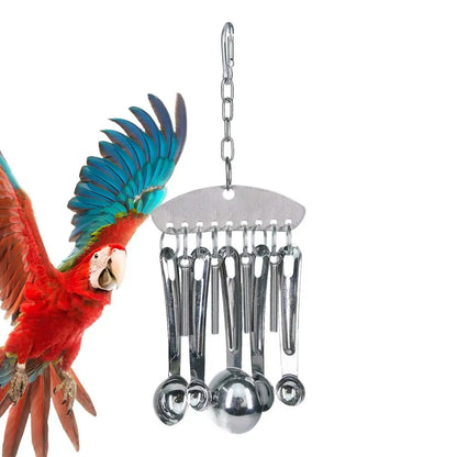 Parrot Stainless Steel spoon Toy