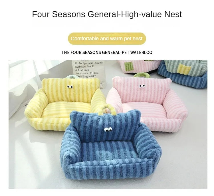 Small Dog Sleeping Mat Cushion Winter Bed