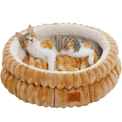 Washable Round Pet Bed