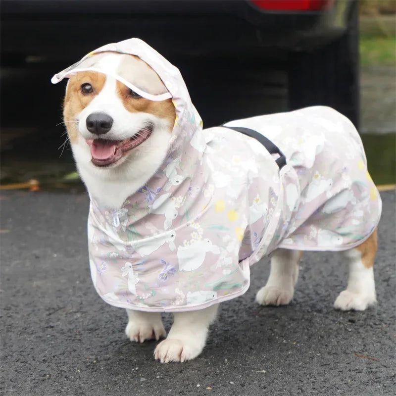 Rainy Season Raincoat Waterproof Pet Clothes