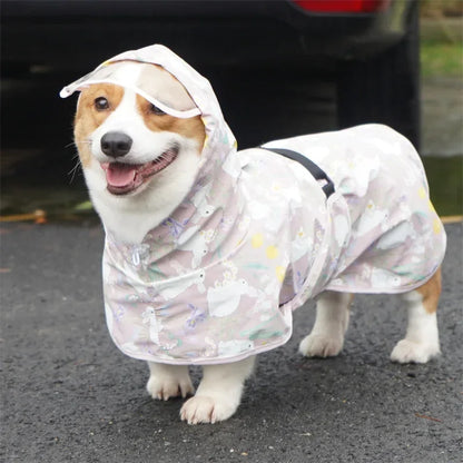 Rainy Season Raincoat Waterproof Pet Clothes
