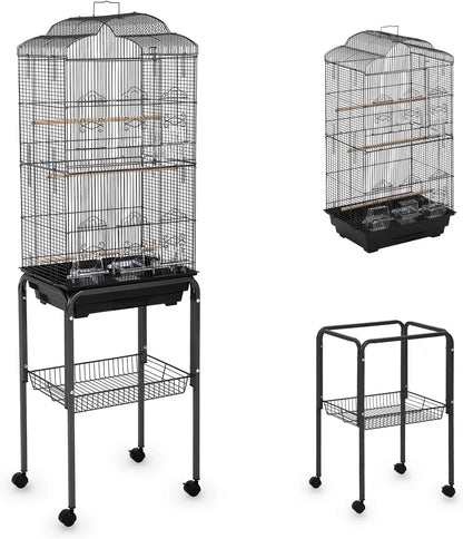 All-in-One Multi-Level Parrot Habitat