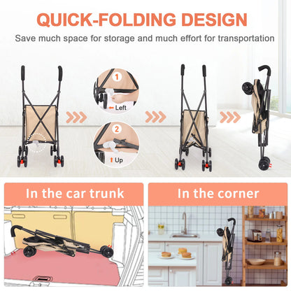 Dog Stroller Pet Travel Cart