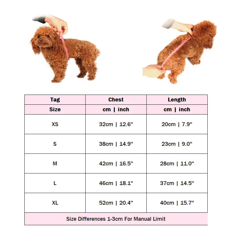 Wool Bowknot Dog Cat Dress
