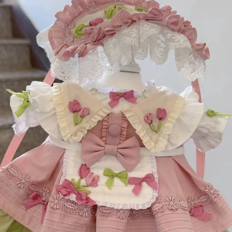 Princess Spring and Summer Lightweight Cat or Dog Sweetheart Dress