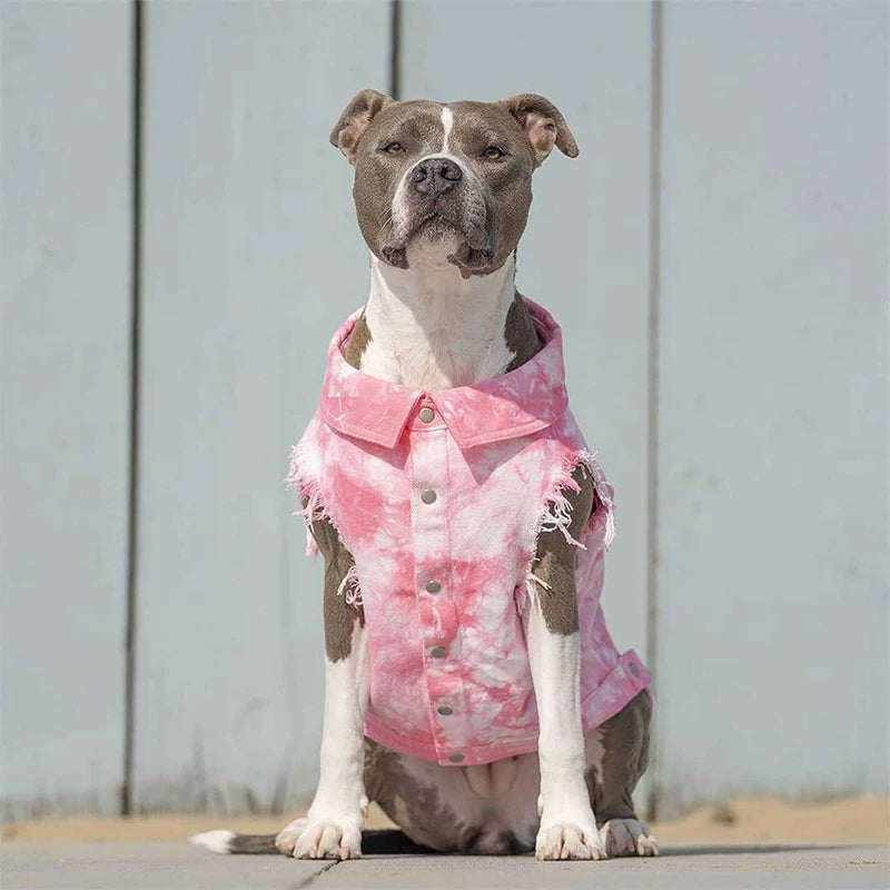 Pet Dog Jeans Jacket Denim Coats