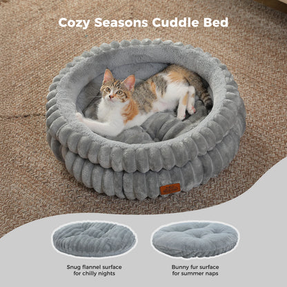 Washable Round Pet Bed