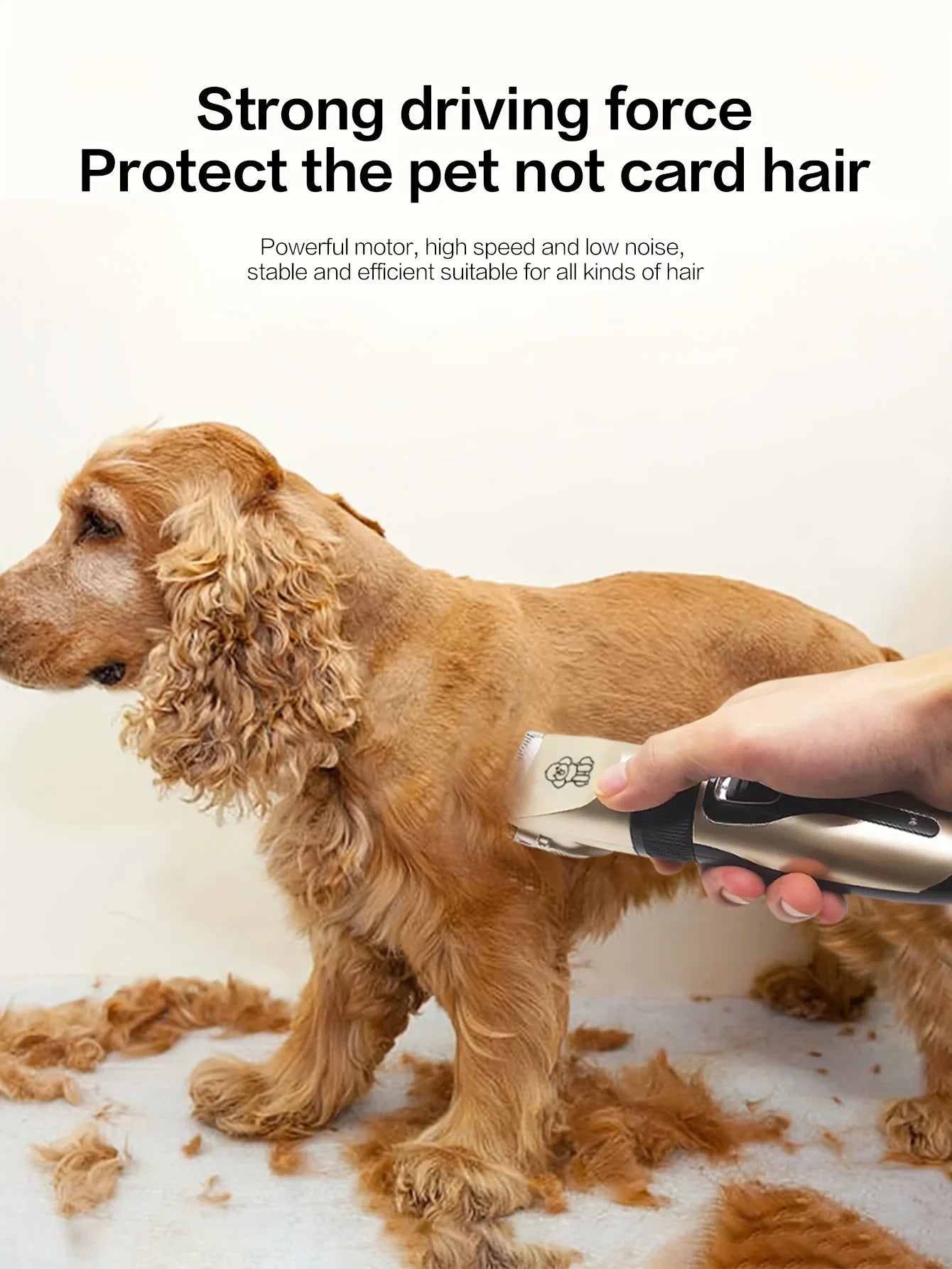 Professional USB Rechargeable Pet Grooming Tool Set