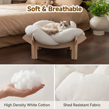 Flower Shaped Pet Bed for Cats & Small Dogs