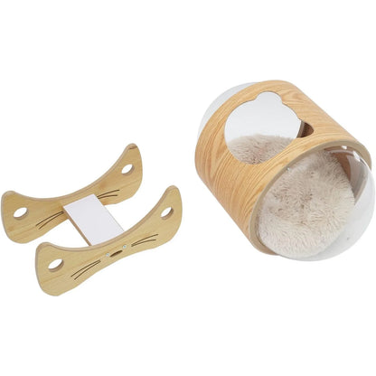 Wooden Frame Luxury Cat Pod Bed