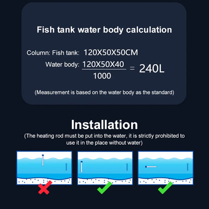 Fish Tank Thermostat Dual Probe