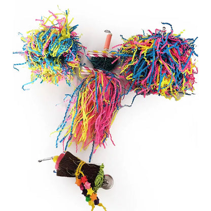 Assorted Hanging Cage Bird Chewing Rack Toys
