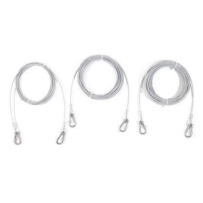 Double-headed Dog Tie Out Cable Leash