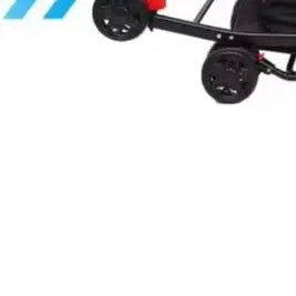 Pet Folding Stroller Cup Holder Visible Window