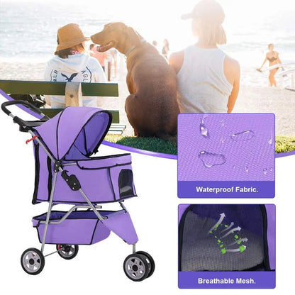 3 Wheels Pet Stroller