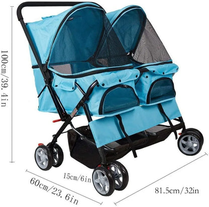 Twin Pet Stroller