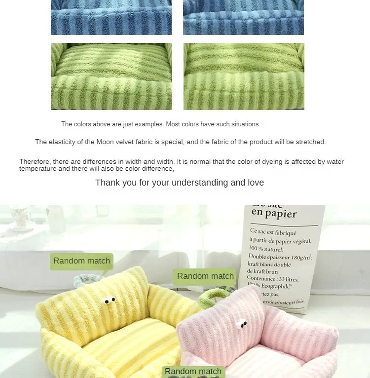 Small Dog Sleeping Mat Cushion Winter Bed
