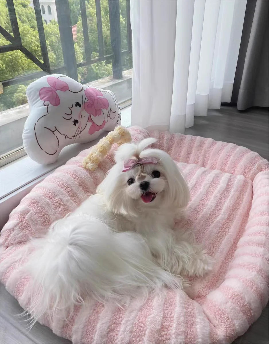 Small Dog Sleeping Mat Cushion Winter Bed