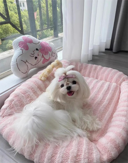 Small Dog Sleeping Mat Cushion Winter Bed
