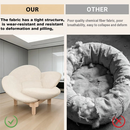 Flower-Shaped Pet Sofa Bed