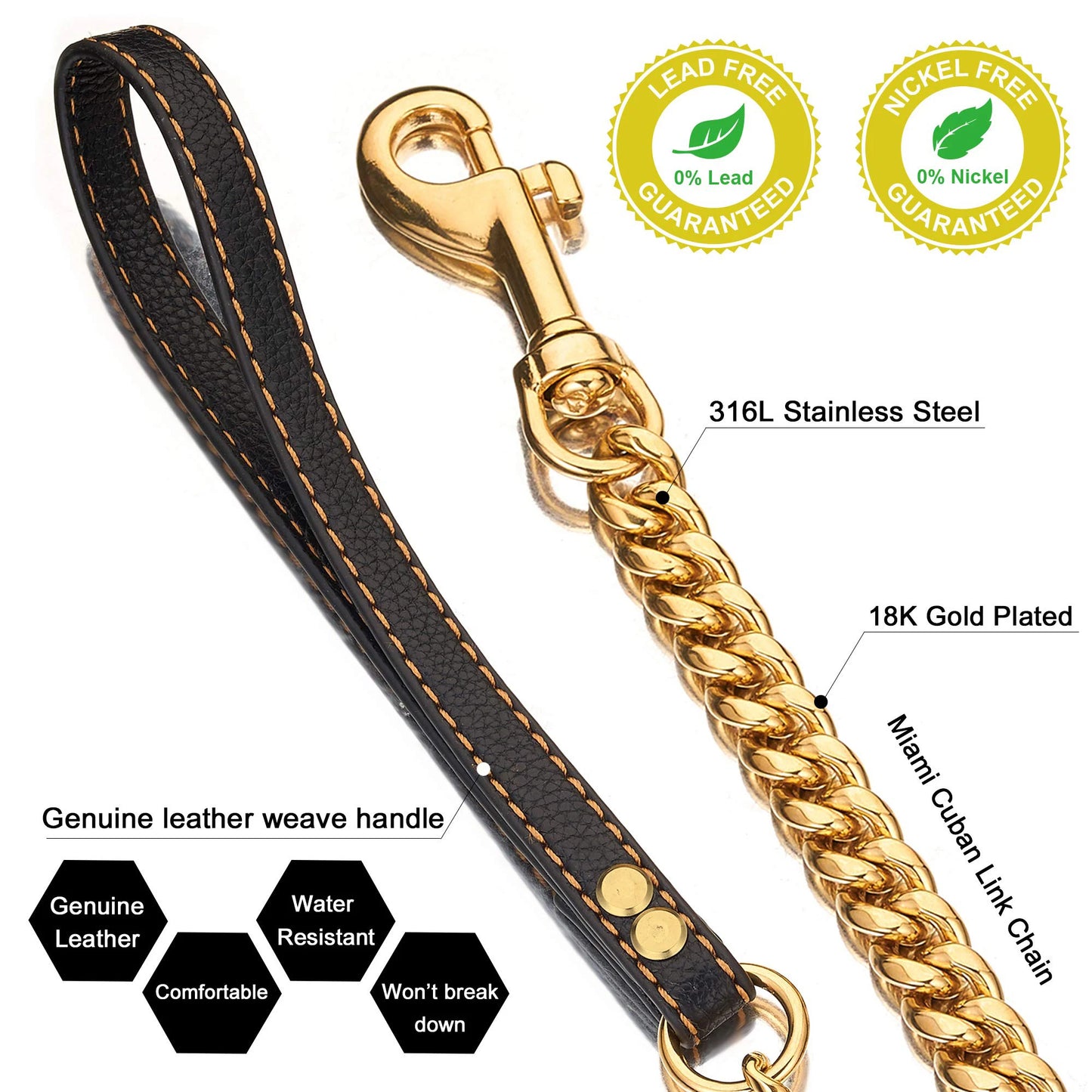 Stainless Chain Collar