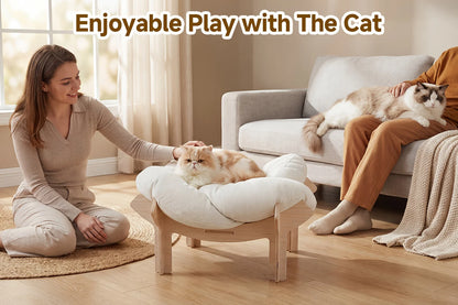Flower Shaped Pet Bed for Cats & Small Dogs