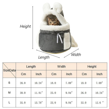 Warm Pet Carrying Bags for Small Dogs