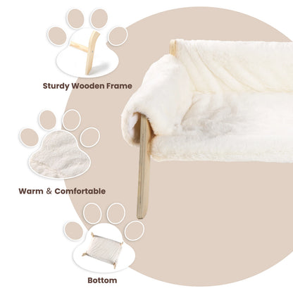 Plush Cat Sofa Bed