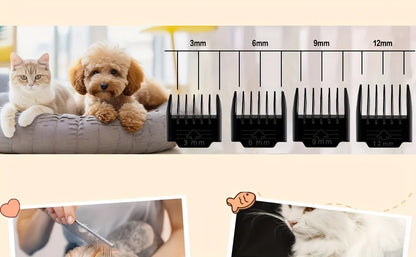 Professional USB Rechargeable Pet Grooming Tool Set
