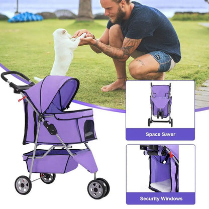 3 Wheels Pet Stroller