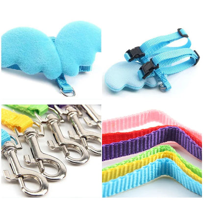 Pet Rabbit and Cat Harness and Leash Set