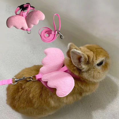 Pet Rabbit and Cat Harness and Leash Set