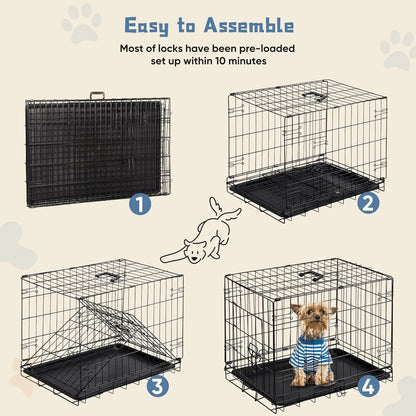 Small Single Door Dog Cage