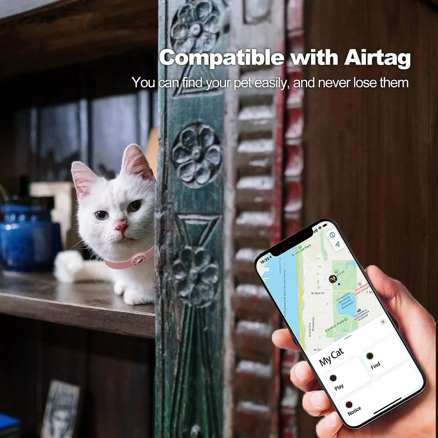 Pet Collar Cover For The Apple Airtag Protective Tracker