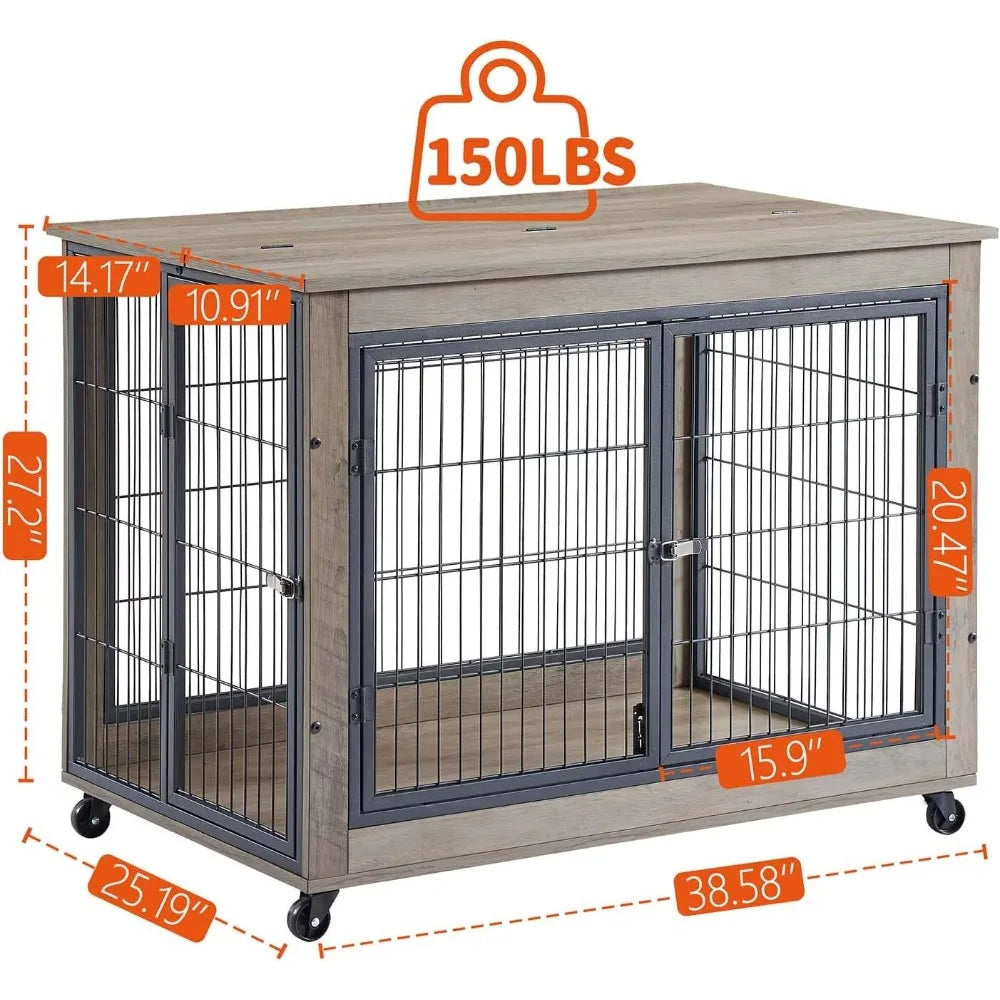 Wooden Dog Crate Furniture