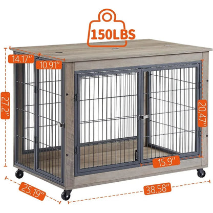 Wooden Dog Crate Furniture
