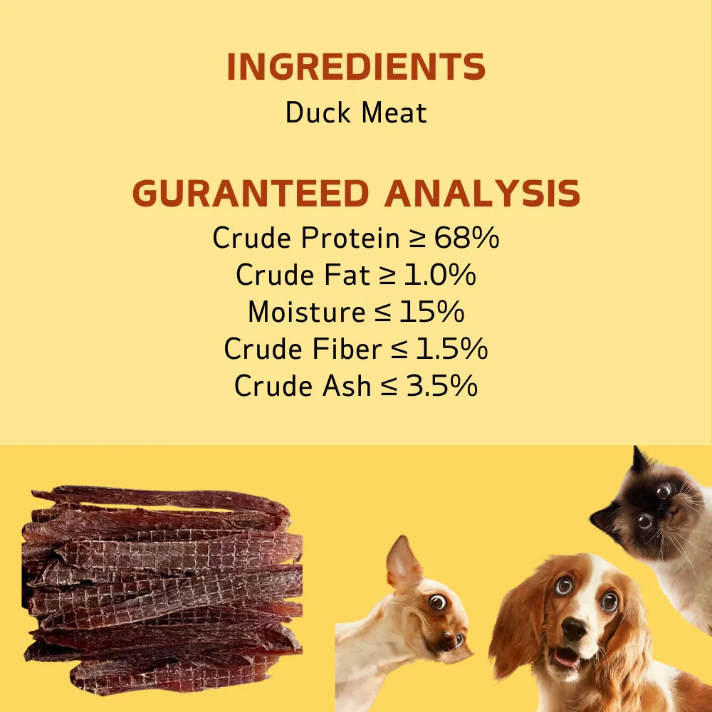 Chicken and Duck Jerky Dog Treats