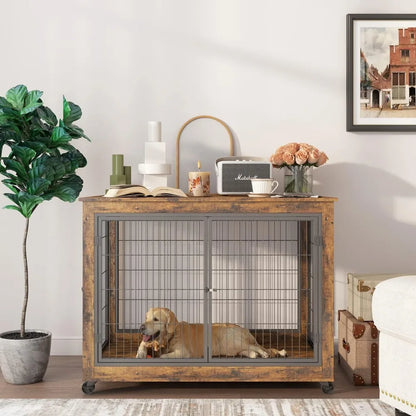Wooden Dog Crate Furniture