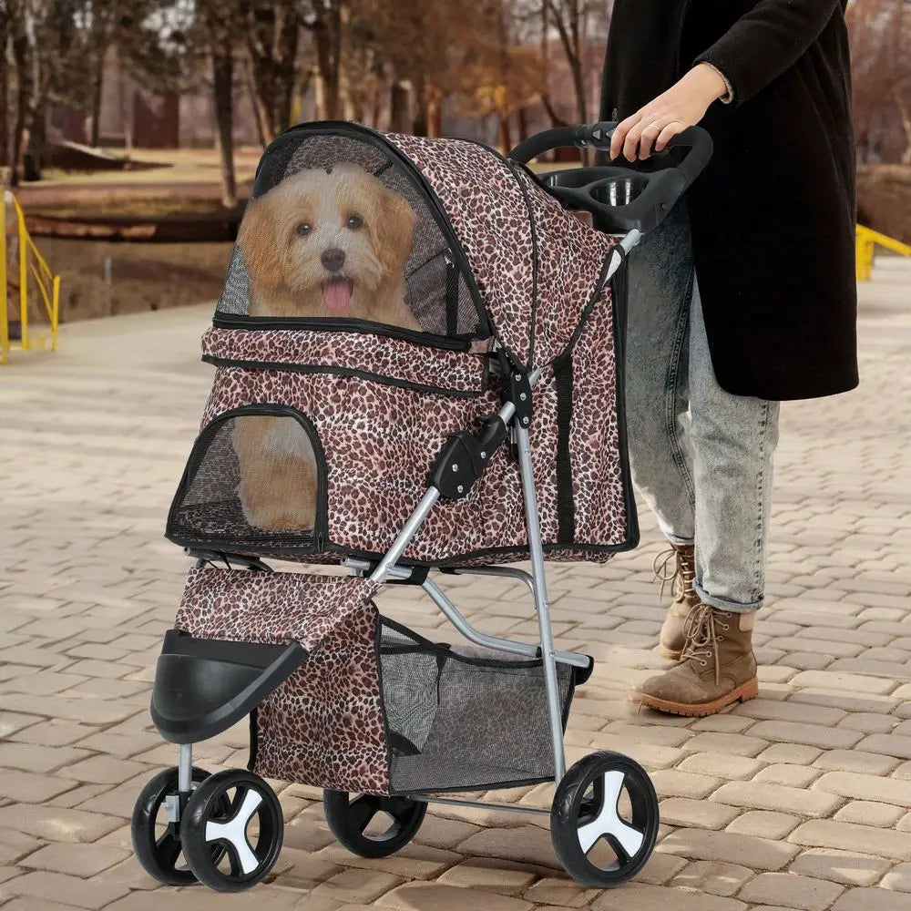 3 Wheels Pet Stroller