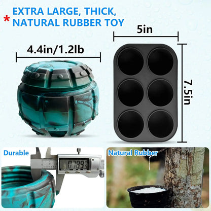 Large Freezable Fillable Dog Toy