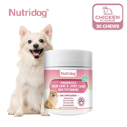 NUTRIDOG Dog Multivitamin Chews