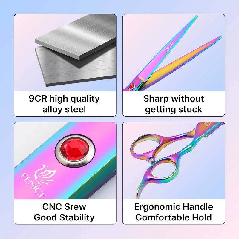 Dog Grooming Scissors Shears Set