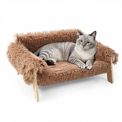 Plush Cat Sofa Bed