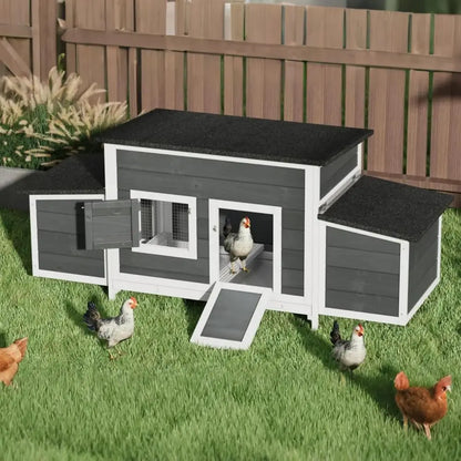 Solid Wood Chicken Coop