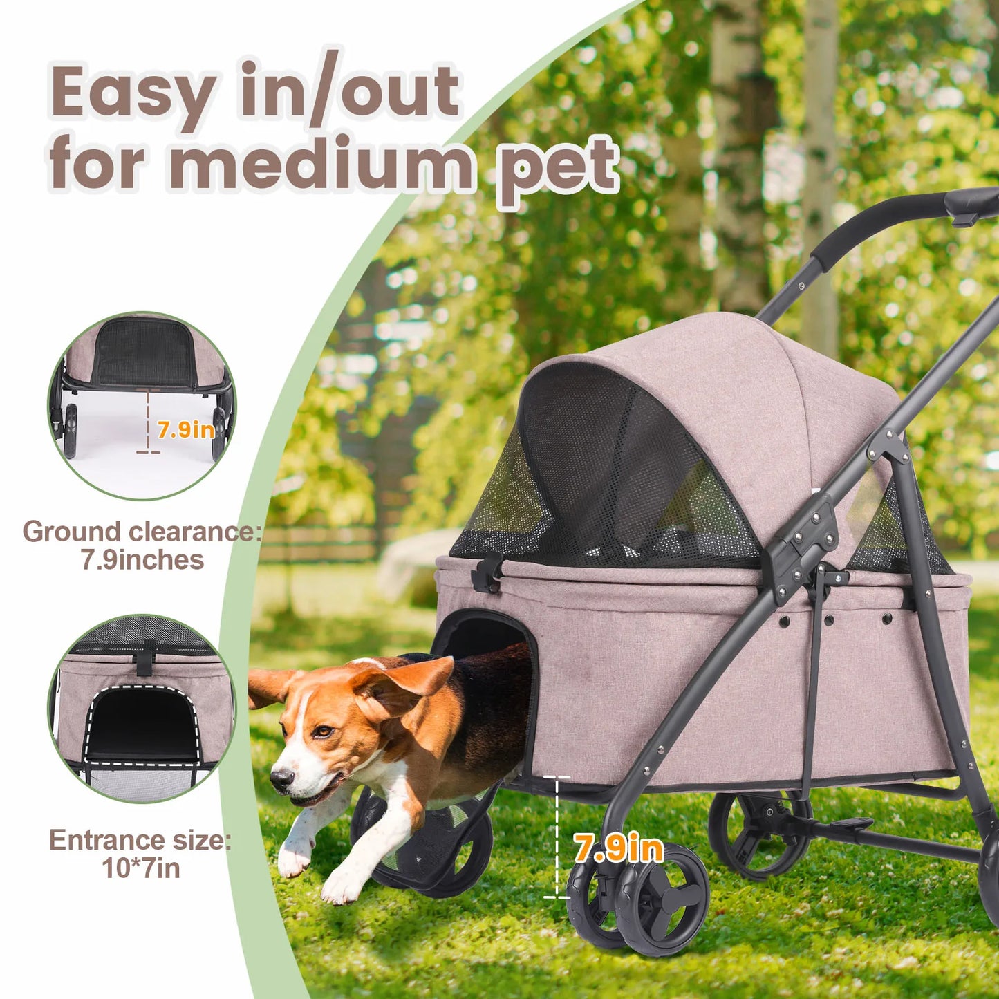 Portable Dog Buggy