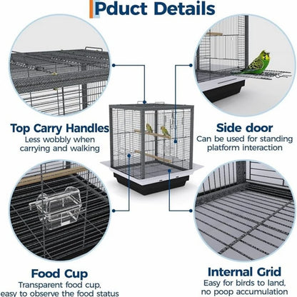 Metal Parrot Cage